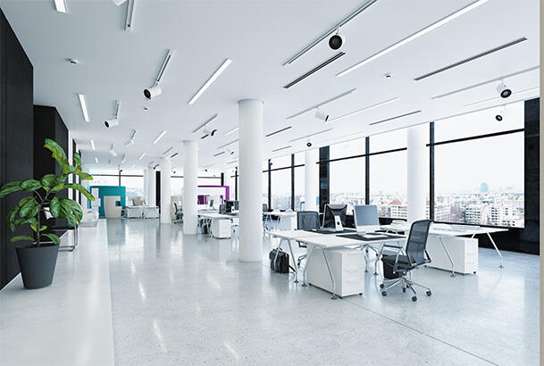 Commercial image of office